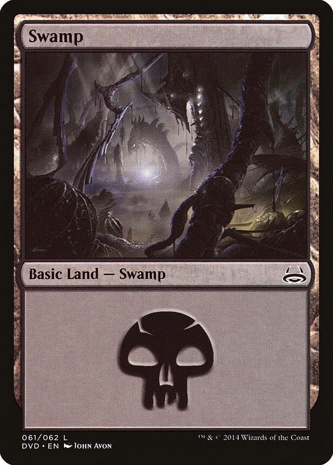 Swamp (61) (Divine vs. Demonic) [Duel Decks Anthology] | Shuffle n Cut Hobbies & Games