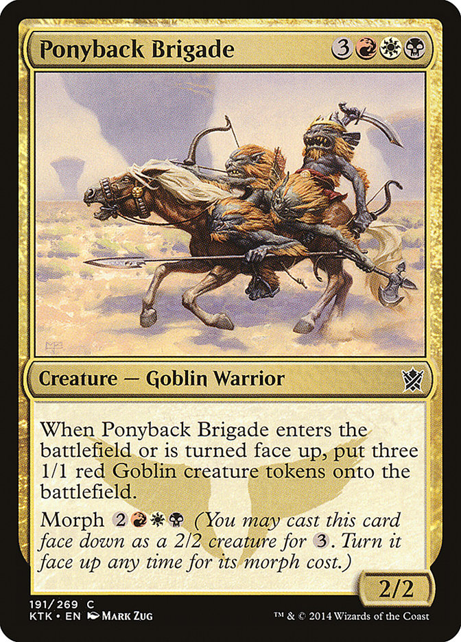 Ponyback Brigade [Khans of Tarkir] | Shuffle n Cut Hobbies & Games