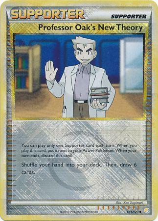 Professor Oak's New Theory (101/123) (League Promo) [HeartGold & SoulSilver: Base Set] | Shuffle n Cut Hobbies & Games