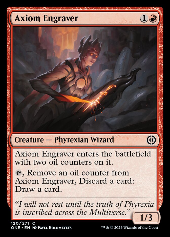 Axiom Engraver [Phyrexia: All Will Be One] | Shuffle n Cut Hobbies & Games