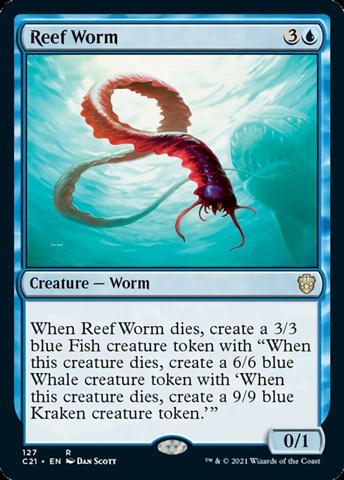 Reef Worm [Commander 2021] | Shuffle n Cut Hobbies & Games