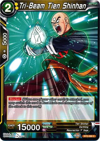 Tri-Beam Tien Shinhan (BT5-086) [Miraculous Revival] | Shuffle n Cut Hobbies & Games