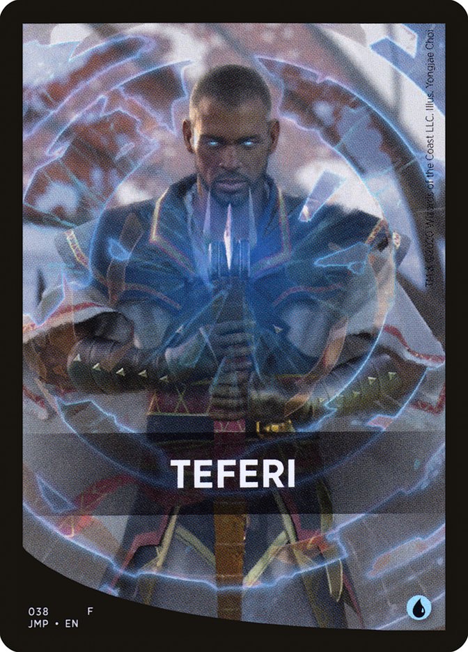 Teferi Theme Card [Jumpstart Front Cards] | Shuffle n Cut Hobbies & Games