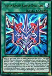 Phantom Knights' Rank-Up-Magic Force [PHRA-EN051] Ultra Rare | Shuffle n Cut Hobbies & Games