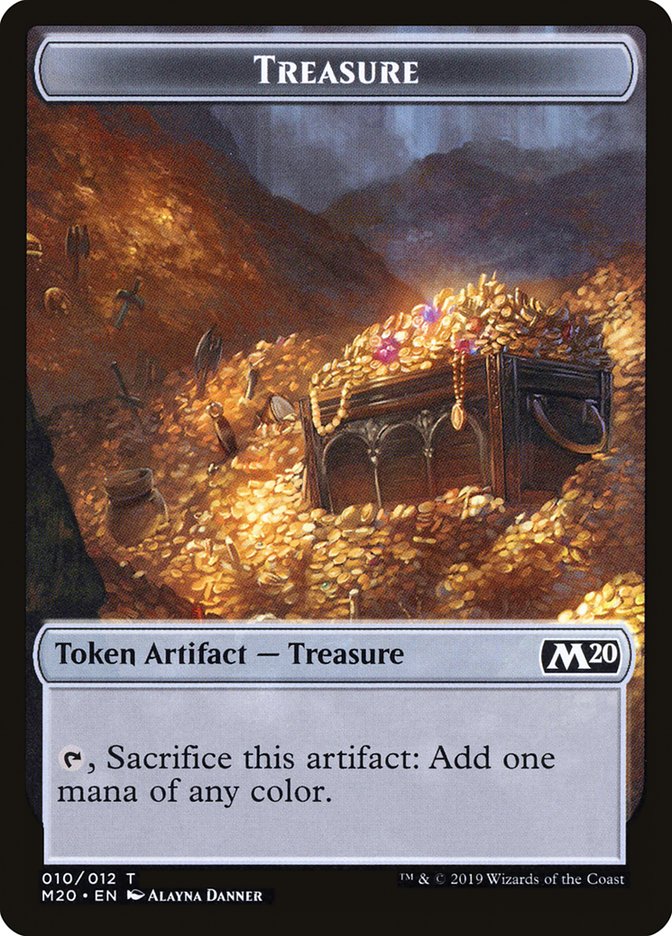 Treasure Token [Core Set 2020 Tokens] | Shuffle n Cut Hobbies & Games