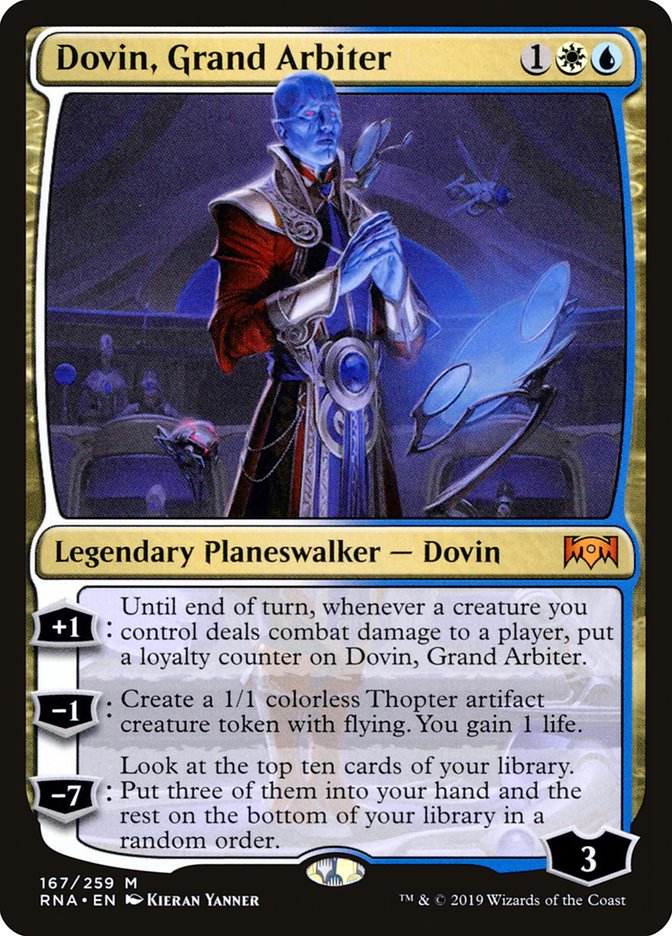 Dovin, Grand Arbiter [Ravnica Allegiance] | Shuffle n Cut Hobbies & Games