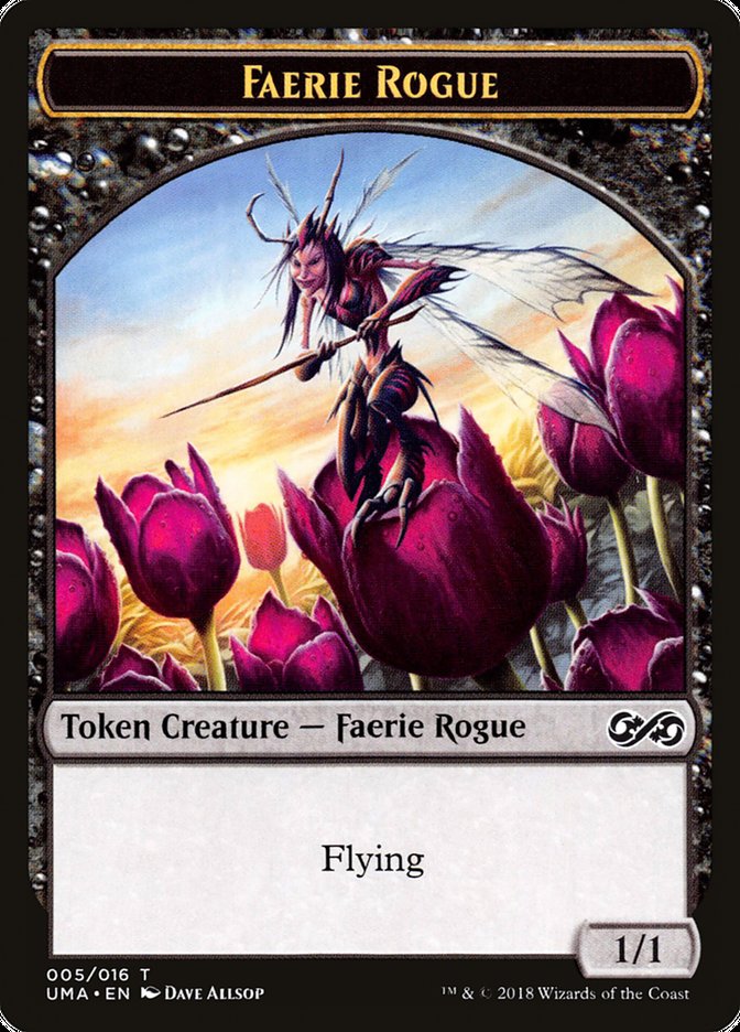 Faerie Rogue Token [Ultimate Masters Tokens] | Shuffle n Cut Hobbies & Games