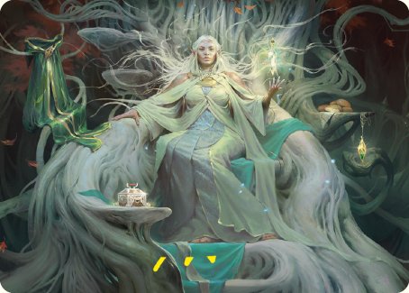 Galadriel, Gift-Giver Art Card [The Lord of the Rings: Tales of Middle-earth Art Series] | Shuffle n Cut Hobbies & Games