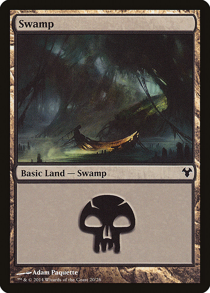 Swamp (20) [Modern Event Deck 2014] | Shuffle n Cut Hobbies & Games