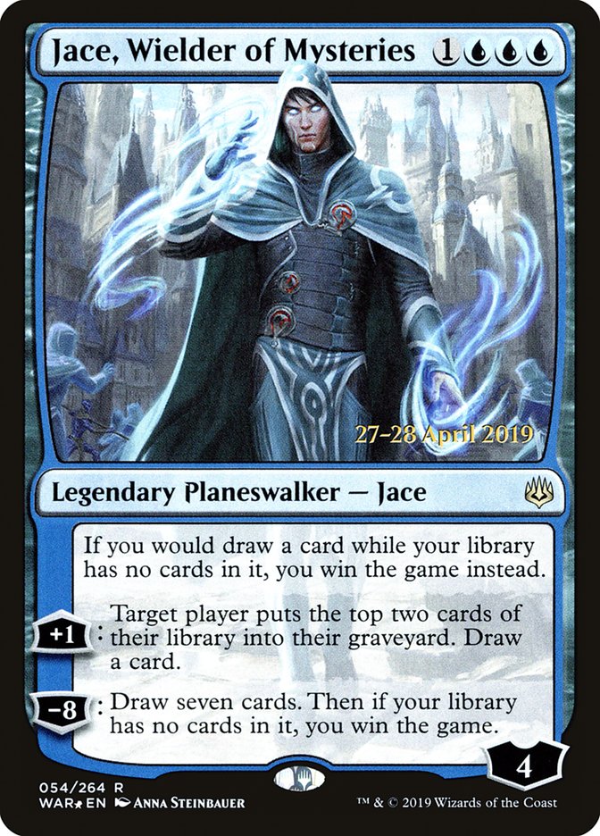 Jace, Wielder of Mysteries [War of the Spark Prerelease Promos] | Shuffle n Cut Hobbies & Games