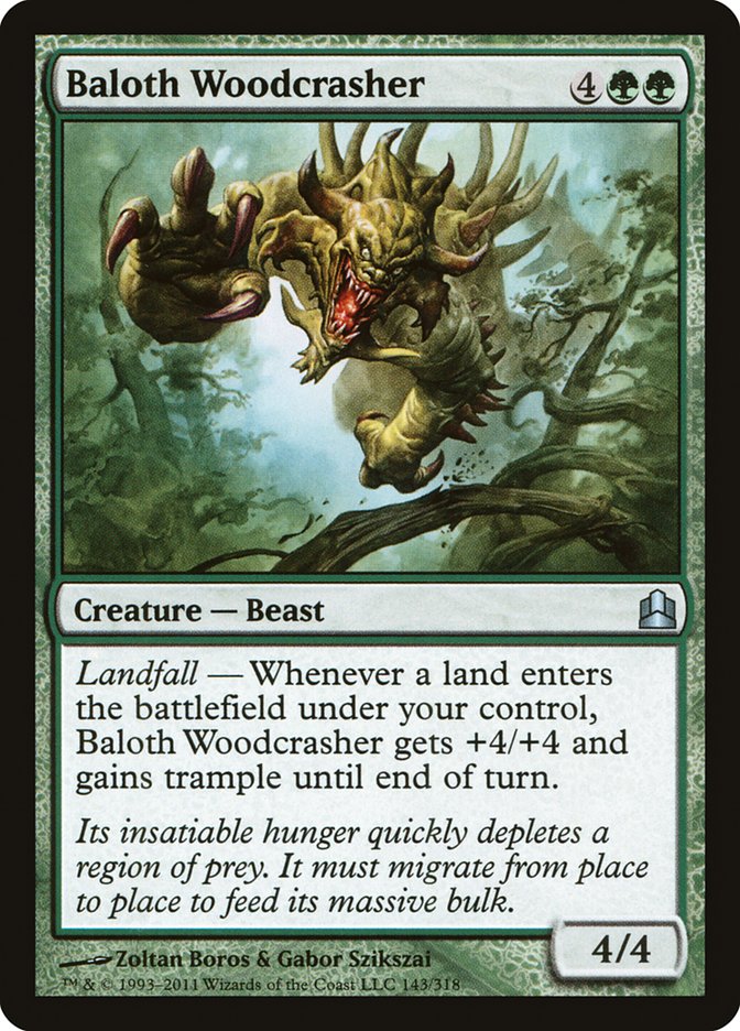 Baloth Woodcrasher [Commander 2011] | Shuffle n Cut Hobbies & Games