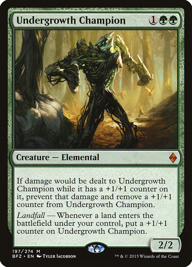 Undergrowth Champion [Battle for Zendikar] | Shuffle n Cut Hobbies & Games