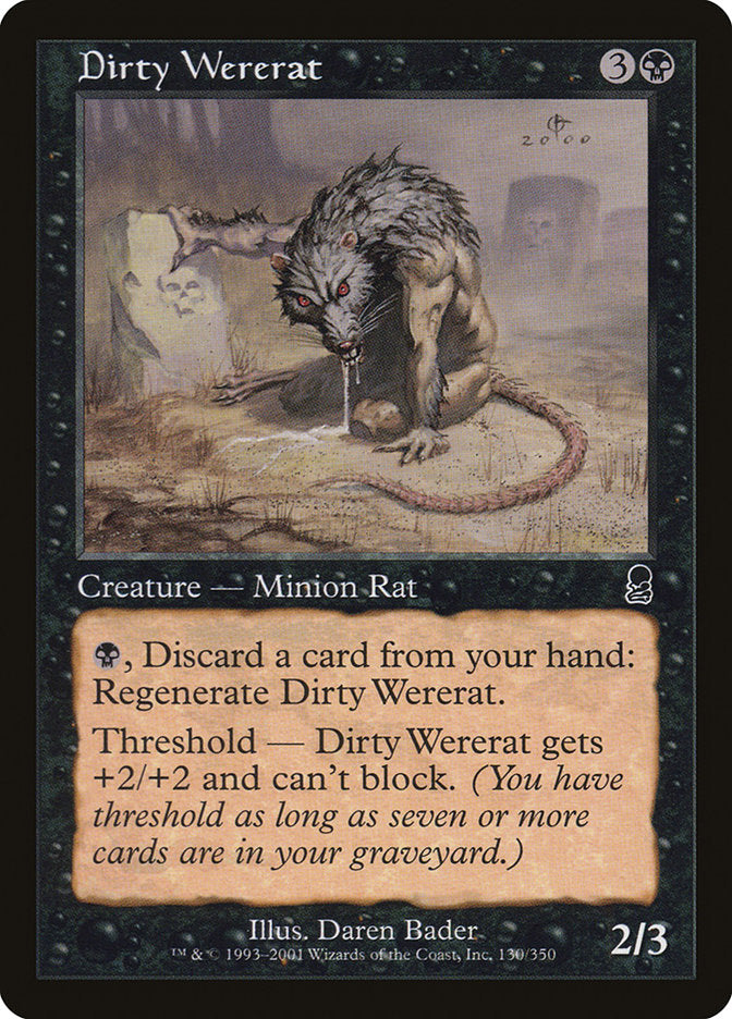 Dirty Wererat [Odyssey] | Shuffle n Cut Hobbies & Games