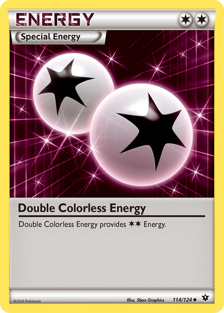 Double Colorless Energy (114/124) [XY: Fates Collide] | Shuffle n Cut Hobbies & Games