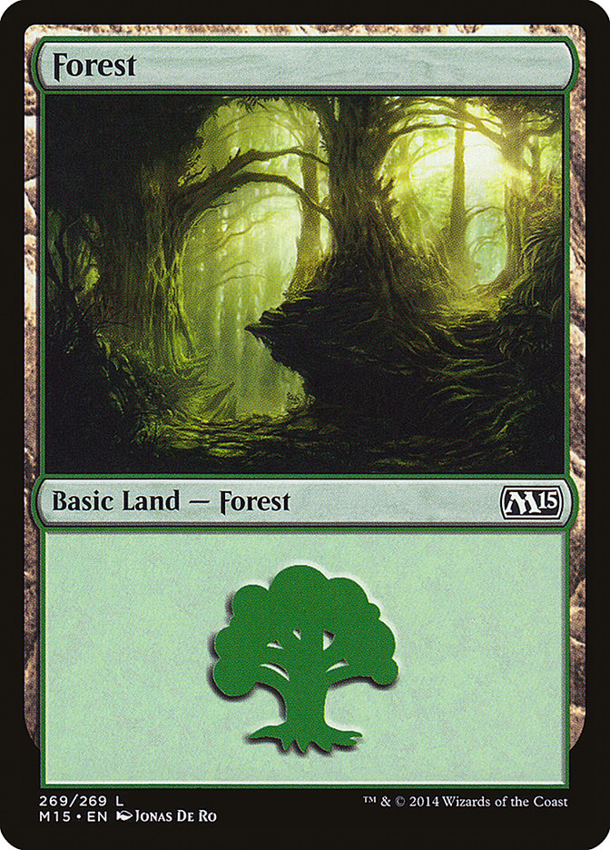 Forest (269) [Magic 2015] | Shuffle n Cut Hobbies & Games