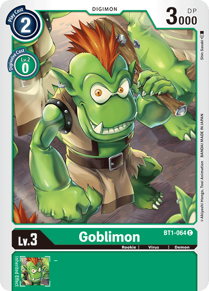 Goblimon [BT1-064] [Release Special Booster Ver.1.0] | Shuffle n Cut Hobbies & Games