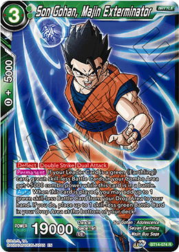 Son Gohan, Majin Exterminator (BT14-074) [Cross Spirits] | Shuffle n Cut Hobbies & Games