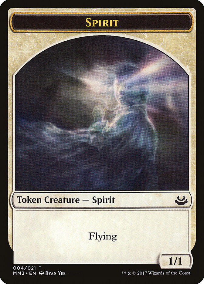 Spirit Token [Modern Masters 2017 Tokens] | Shuffle n Cut Hobbies & Games