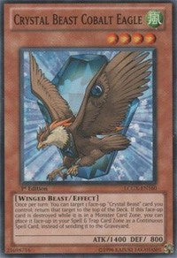 Crystal Beast Cobalt Eagle [LCGX-EN160] Common | Shuffle n Cut Hobbies & Games