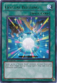 Crystal Blessing [LCGX-EN165] Rare | Shuffle n Cut Hobbies & Games