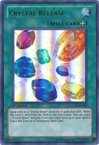 Crystal Release [LCGX-EN169] Ultra Rare | Shuffle n Cut Hobbies & Games