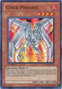 Cyber Phoenix [LCGX-EN178] Ultra Rare | Shuffle n Cut Hobbies & Games