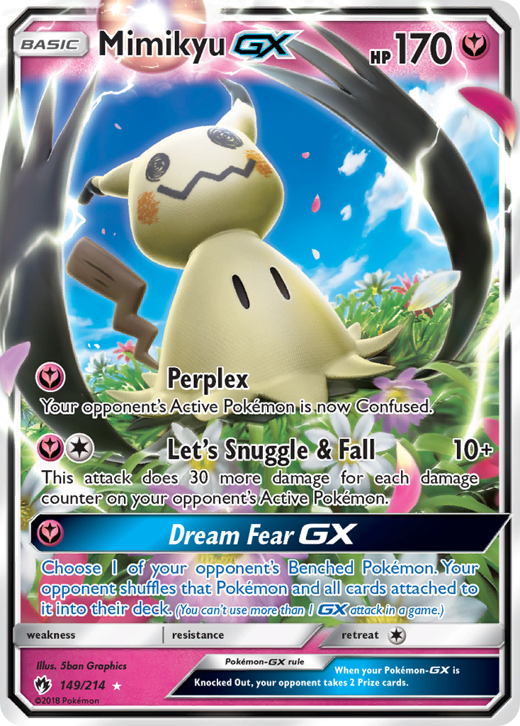 Mimikyu GX (149/214) [Sun & Moon: Lost Thunder] | Shuffle n Cut Hobbies & Games