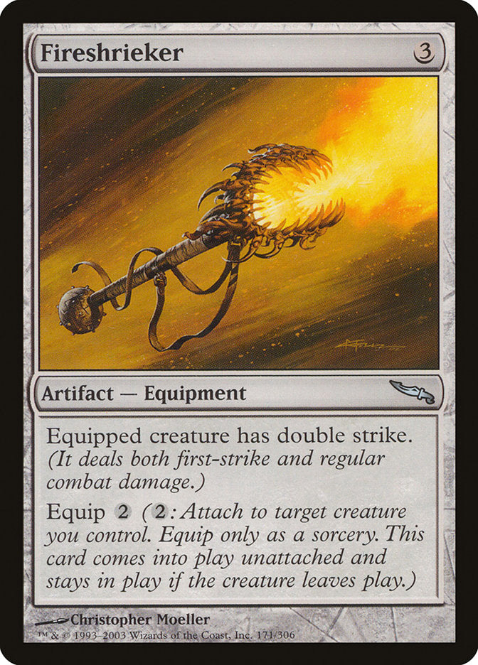 Fireshrieker [Mirrodin] | Shuffle n Cut Hobbies & Games