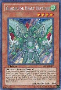 Gladiator Beast Bestiari [LCGX-EN237] Secret Rare | Shuffle n Cut Hobbies & Games