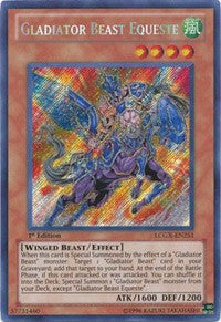 Gladiator Beast Equeste [LCGX-EN251] Secret Rare | Shuffle n Cut Hobbies & Games