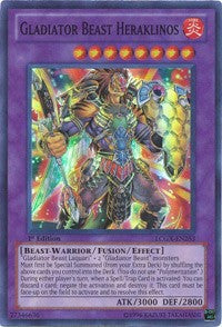 Gladiator Beast Heraklinos [LCGX-EN253] Super Rare | Shuffle n Cut Hobbies & Games