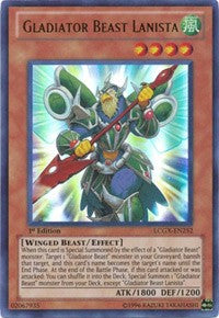 Gladiator Beast Lanista [LCGX-EN252] Ultra Rare | Shuffle n Cut Hobbies & Games