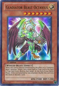 Gladiator Beast Octavius [LCGX-EN235] Ultra Rare | Shuffle n Cut Hobbies & Games