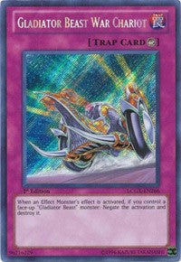 Gladiator Beast War Chariot [LCGX-EN266] Secret Rare | Shuffle n Cut Hobbies & Games