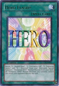 Hero Flash!! [LCGX-EN092] Rare | Shuffle n Cut Hobbies & Games