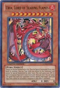 Uria, Lord of Searing Flames [LC02-EN001] Ultra Rare | Shuffle n Cut Hobbies & Games