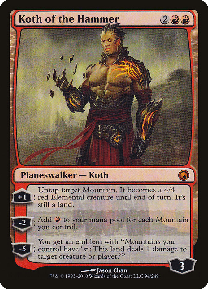 Koth of the Hammer [Scars of Mirrodin] | Shuffle n Cut Hobbies & Games