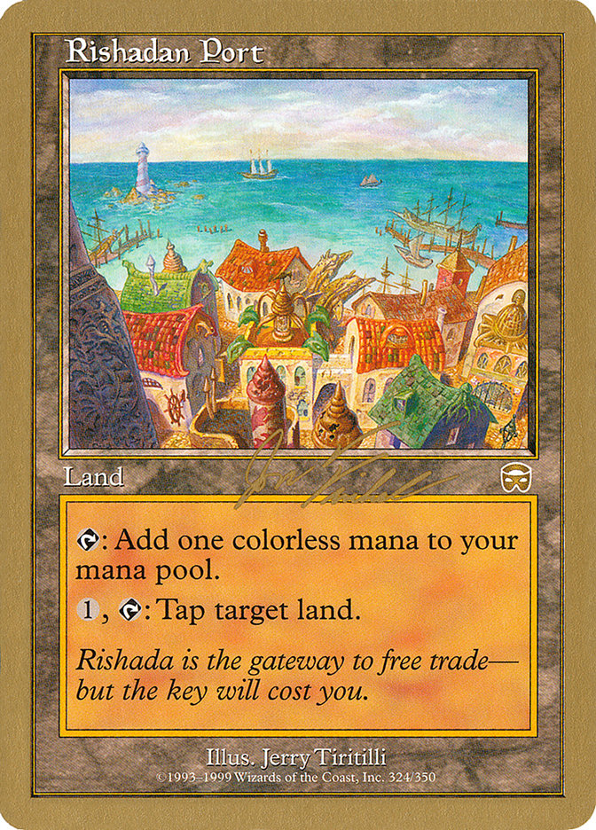 Rishadan Port (Jon Finkel) [World Championship Decks 2000] | Shuffle n Cut Hobbies & Games