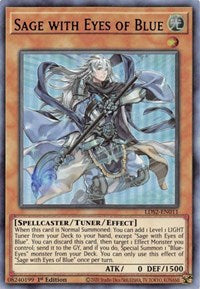 Sage with Eyes of Blue (Purple) [LDS2-EN011] Ultra Rare | Shuffle n Cut Hobbies & Games