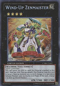 Wind-Up Zenmaister [CT08-EN002] Secret Rare | Shuffle n Cut Hobbies & Games