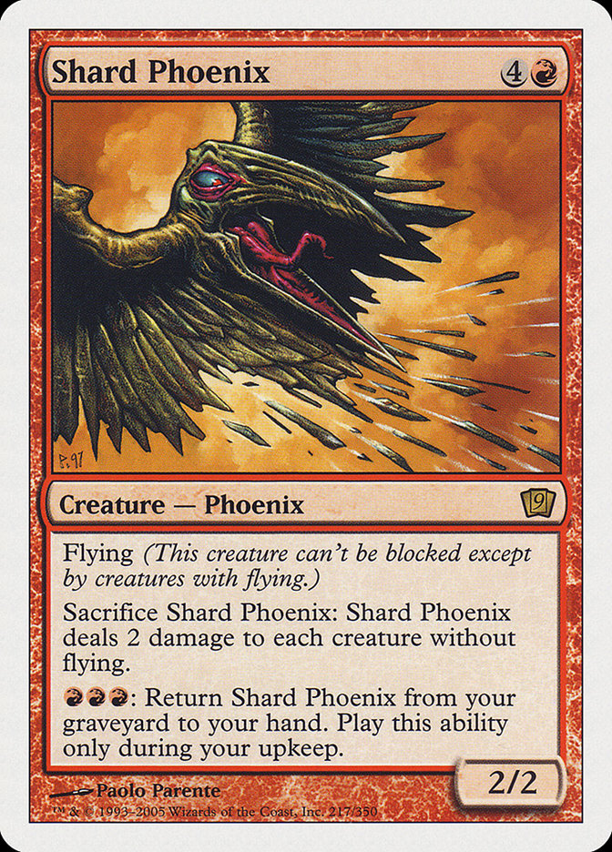 Shard Phoenix [Ninth Edition] | Shuffle n Cut Hobbies & Games