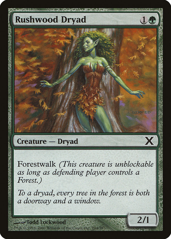 Rushwood Dryad [Tenth Edition] | Shuffle n Cut Hobbies & Games