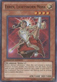 Ehren, Lightsworn Monk [CT08-EN016] Super Rare | Shuffle n Cut Hobbies & Games