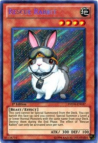 Rescue Rabbit [PHSW-EN037] Secret Rare | Shuffle n Cut Hobbies & Games