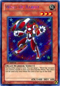 Wind-Up Rabbit [PHSW-EN083] Secret Rare | Shuffle n Cut Hobbies & Games