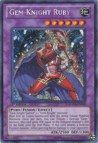 Gem-Knight Ruby [HA05-EN019] Secret Rare | Shuffle n Cut Hobbies & Games