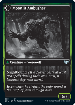 Oakshade Stalker // Moonlit Ambusher [Innistrad: Double Feature] | Shuffle n Cut Hobbies & Games