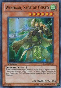 Windaar, Sage of Gusto [HA05-EN042] Super Rare | Shuffle n Cut Hobbies & Games