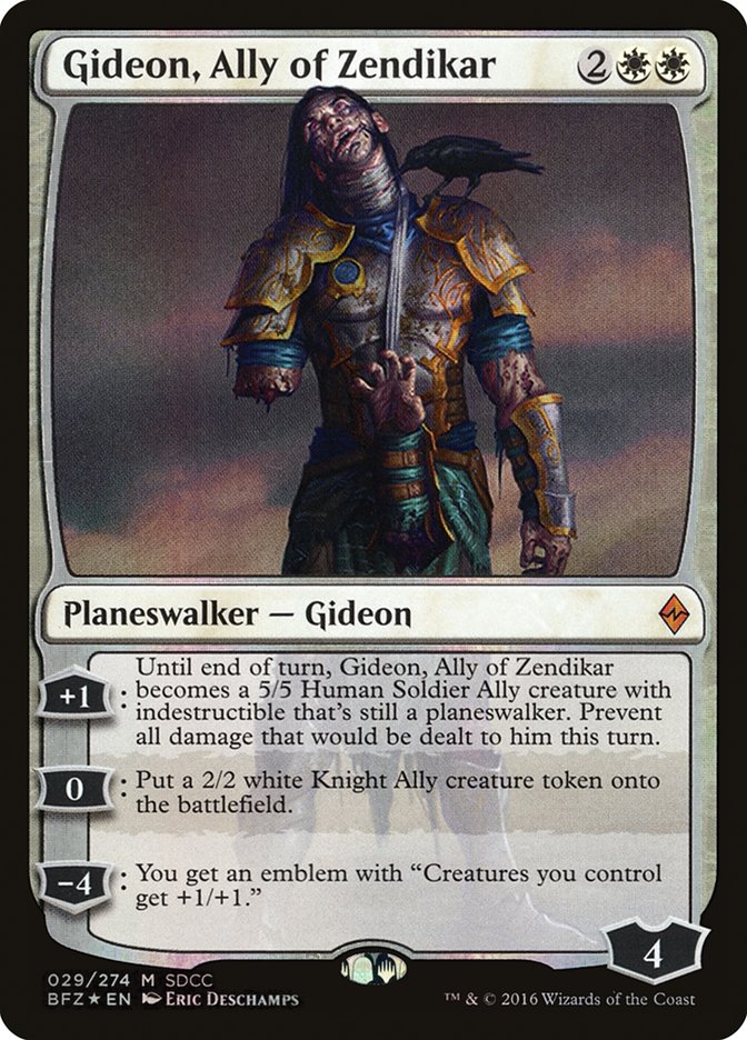 Gideon, Ally of Zendikar [San Diego Comic-Con 2016] | Shuffle n Cut Hobbies & Games