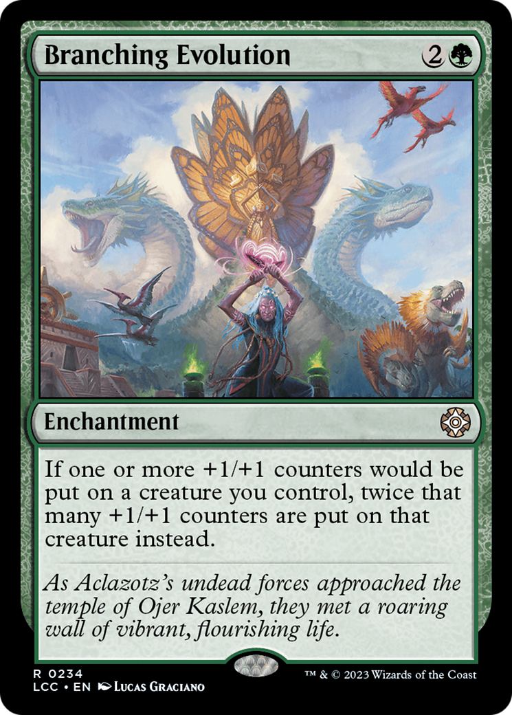 Branching Evolution [The Lost Caverns of Ixalan Commander] | Shuffle n Cut Hobbies & Games